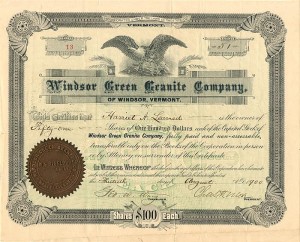 Windsor Green Granite Co.